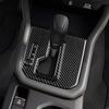 AIRSPEED for Subaru Forester 2025 2026 Soft Carbon Fiber Gear Shift Panel Cover Center Console Interior Trim Black, General Version