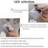 Car Strobe Light 8Color Remote Motorcycle Flash Led Anti-collision Warning Lamp Waterproof Wireless Remote Control For Car Bike