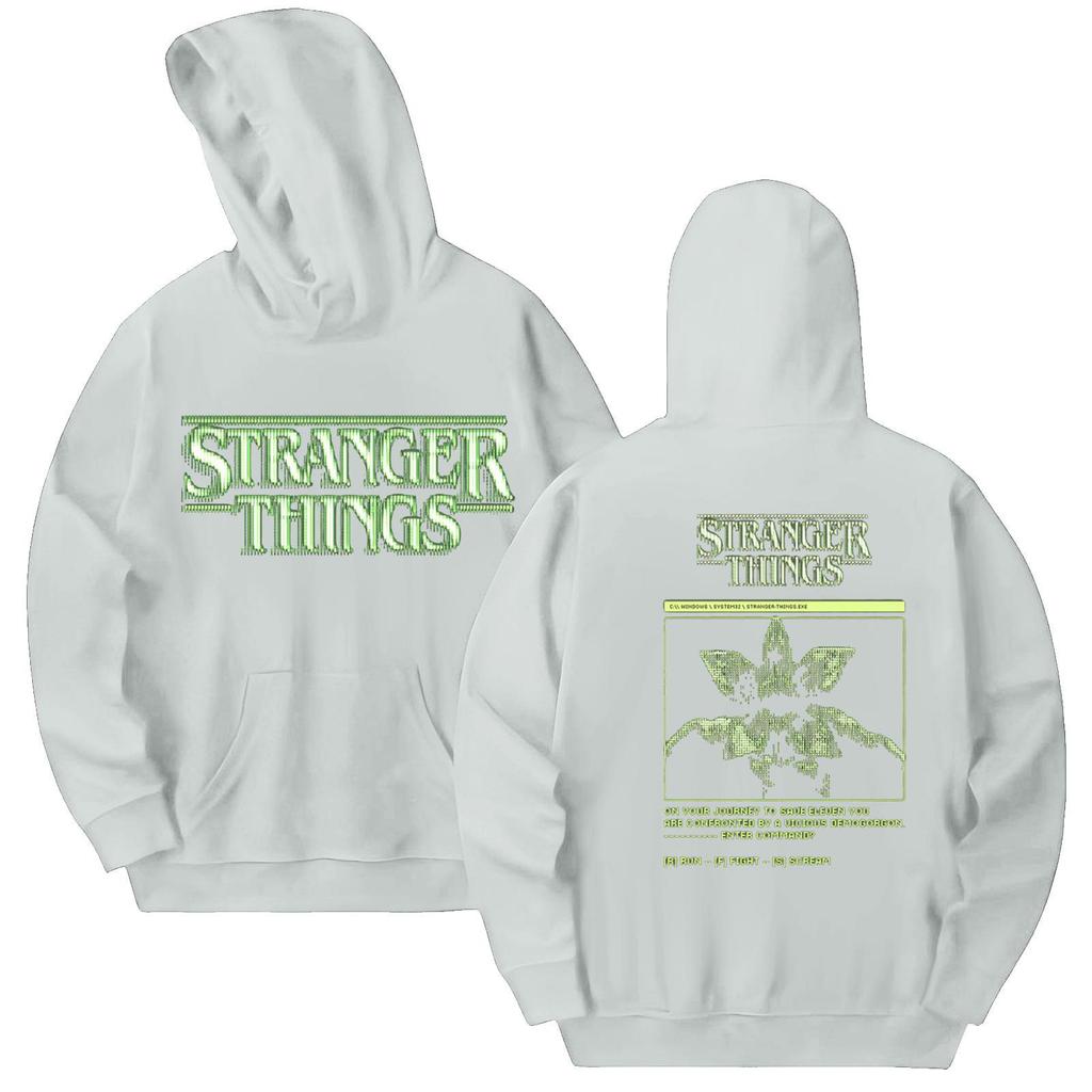 Dámská módní ležérní mikina s kapucí, dlouhým rukávem a potiskem