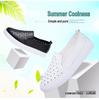 2025 Spring/Summer Women's Genuine Leather Cutout Breathable Slip-on Loafers