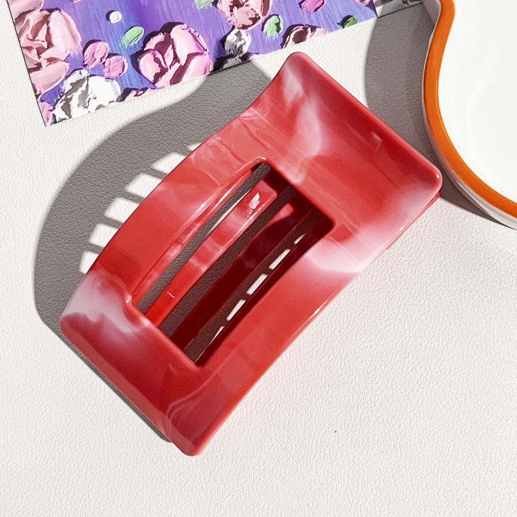Soft silicone shark clip hairpin anti-collision protection rear head clip hair anti-drop durable clip grab clip