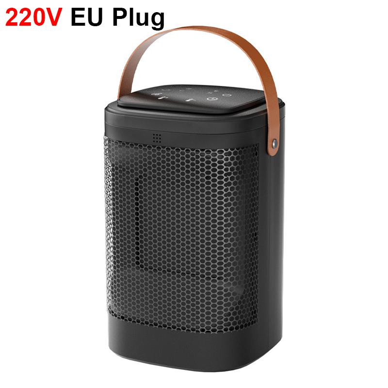 Elektryczny grzejnik 1500 W Wentylatory grzewcze Biurkowy wentylator grzewczy PTC Dmuchawa gorącego powietrza Przenośny grzejnik do domu Łazienka Grzejnik gorącego powietrza