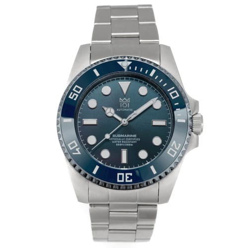 

HYAKUICHI 101 №7R Часы для дайвинга Hyakuichi, Механические, Без даты, Глубокий аквамарин, Функция остановки секундной стрелки