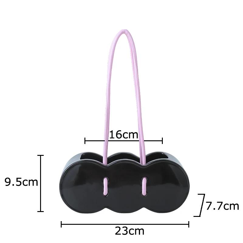 

Creative Handbag Shape Ceramic Vase Handheld Flower Basket Table Decoration Flowers Arrangement Floral Vase Room Aesthetic Decor чёрный
