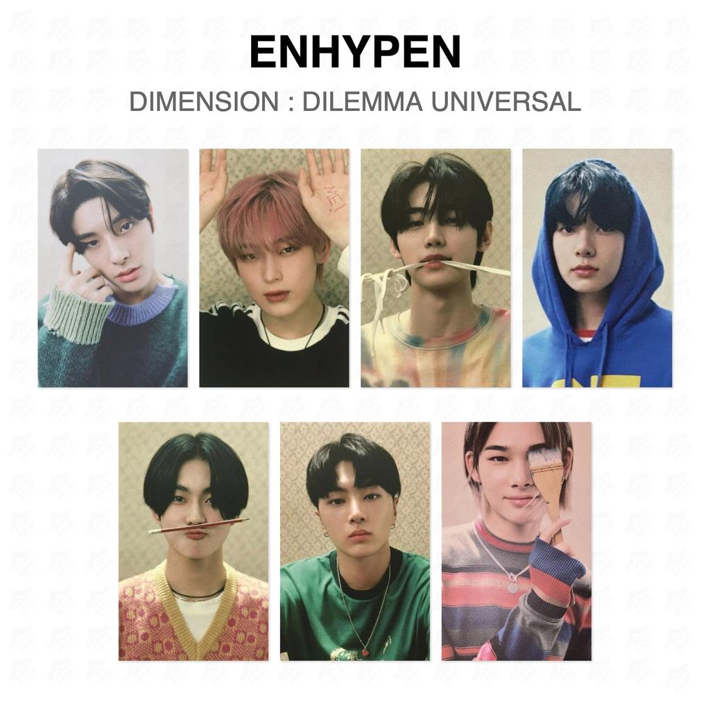 ENHYPEN DIMENSION : DILEMMA UNIVERSAL Official Photocard