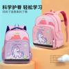 Children's schoolbag new cartoon cute unicorn backpack kindergarten baby burden reduction ridge protection small backpack
