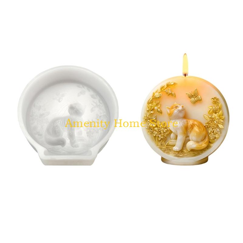 

F26C Animal Themed Silicone Mould For Making Scented Handmade Soap Chocolate Great For Festival Gift And Craft