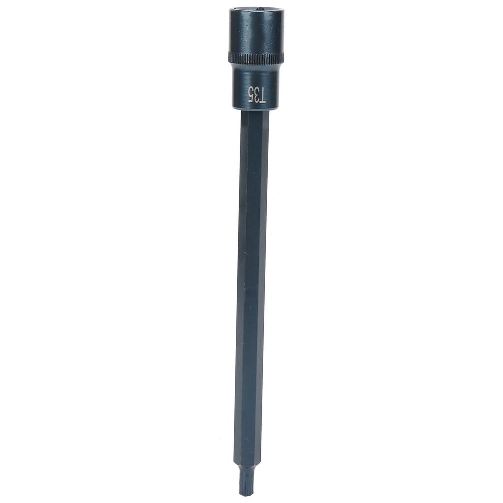 Star Screwdriver Bit Square Socket 12in S2 Alloy Steel Rustproof Hand Tool for Ratchet WrenchT35