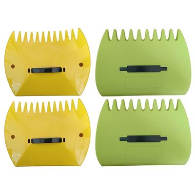2Pcs Large Sized Leaf Grabbers or Leaves, Grass Leaf Collector Leaf Grabber Set, Garden and Yard Leaf Scoops Hand Rakes