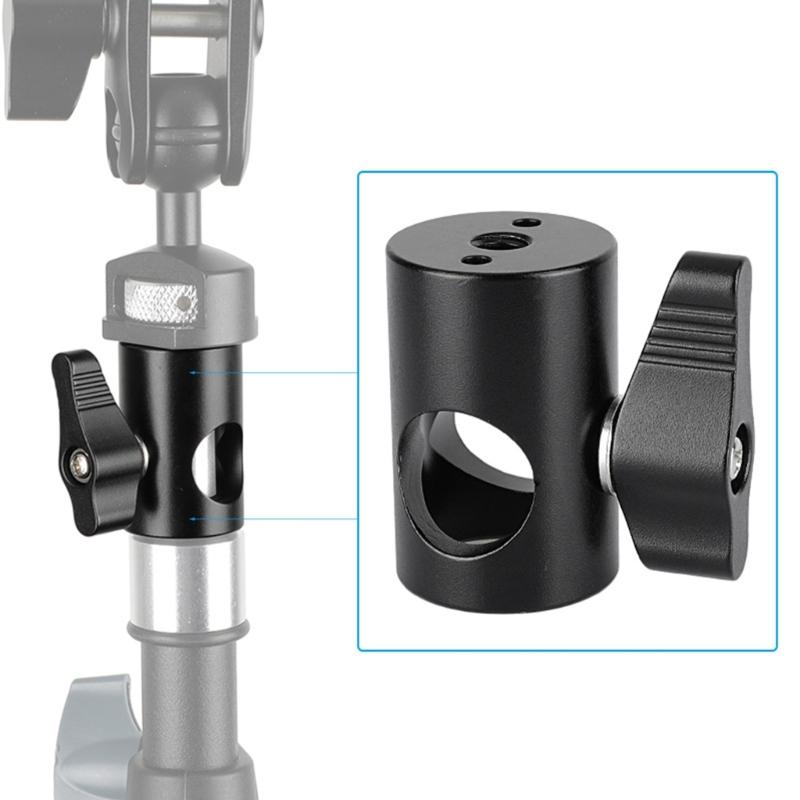 Pipe Clamp Converters with 1/4inch Hole to 16mm Tube Adapters Easy Installation for Mechanical Engineering Projects and Home Use