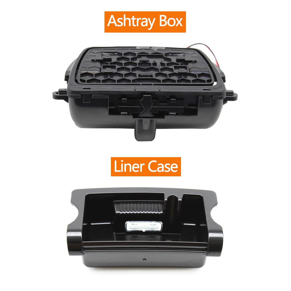 Car Center Console Ashtray Box Ash Case Cover For BMW 5 Series F10 F11 F18 520 523 525 528 530 2010-2017 51169206347
