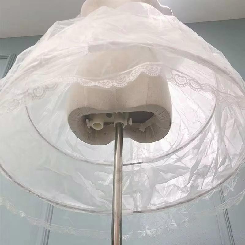 Little Girl Bridal Petticoat With Double Hoop Wedding Event Crinoline Underskirt For Formal Occasion Flower Girl Dress