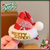 Elk Santa Claus Duckbill Clip Star Christmas Hat Hairpin Cute Christmas Hair Clip  Party