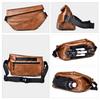 Whatna Leder Schulter Crossbody Brust Dickes Leder Kleinunternehmen Passt ein Perfekt für und Radfahren Herren Tasche, Tasche, Tasche, Tasche, 9,7-Zoll iPad,