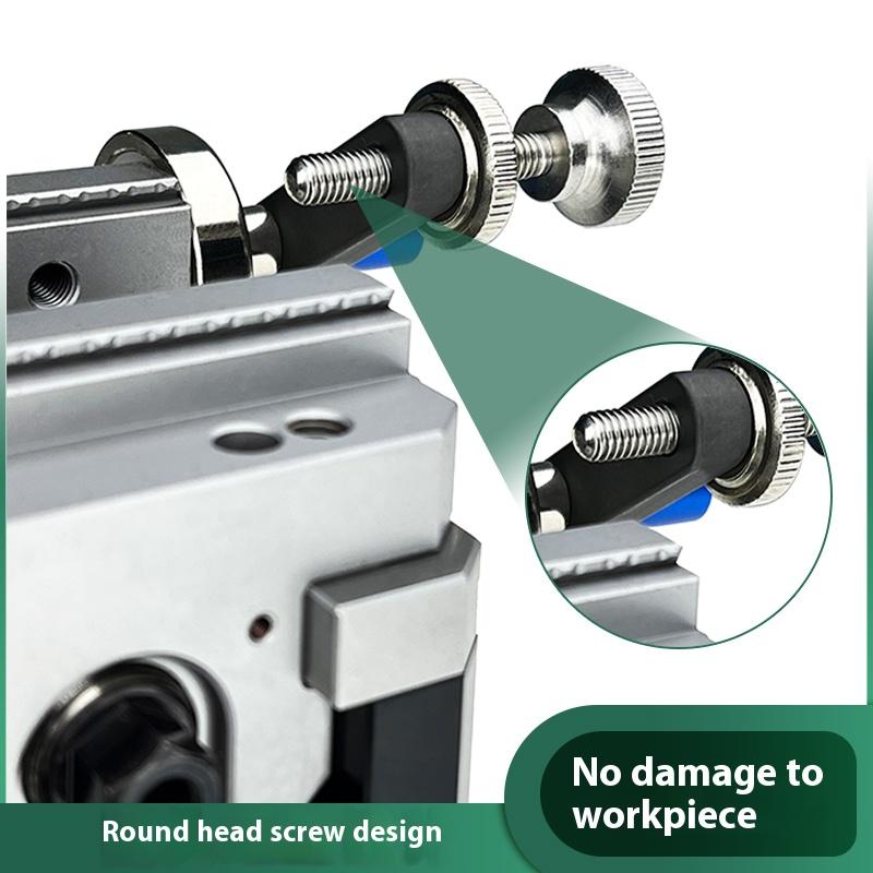 Menghină cu Centrare Automată Menghine Magnet Locator Poziționer Locație Piese de Lucru CNC Paralele Auxiliare Suport Magnetic Auxiliar Menghină Menghine