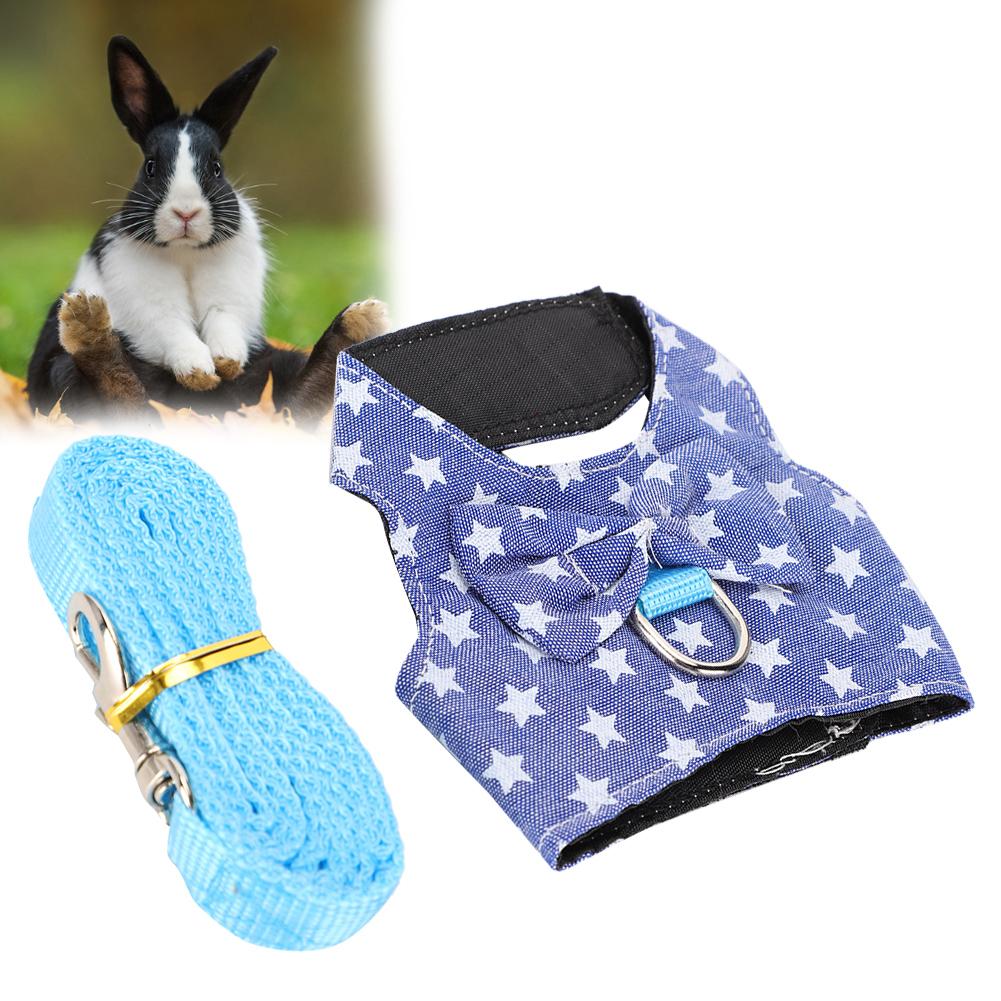 Pet Vest Chest Strap Harness Small Animal Rabbit Hamster Pet Vest Harness Pet SuppliesS