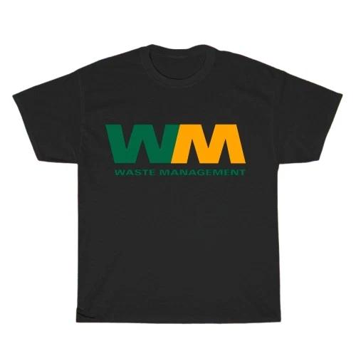 

New WASTE MANAGEMENT LOGO Unisex T-Shirt Funny Size S to 5XL M