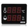 Termometer Hygrometer Temperatur Fuktighetsmätare LED Digital Display