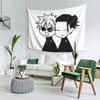 Gojo Satoru And Geto Suguru Tapestry Decor Art Aesthetic Tapestries for Living Room Bedroom Home Wall Cloth Wall Hanging