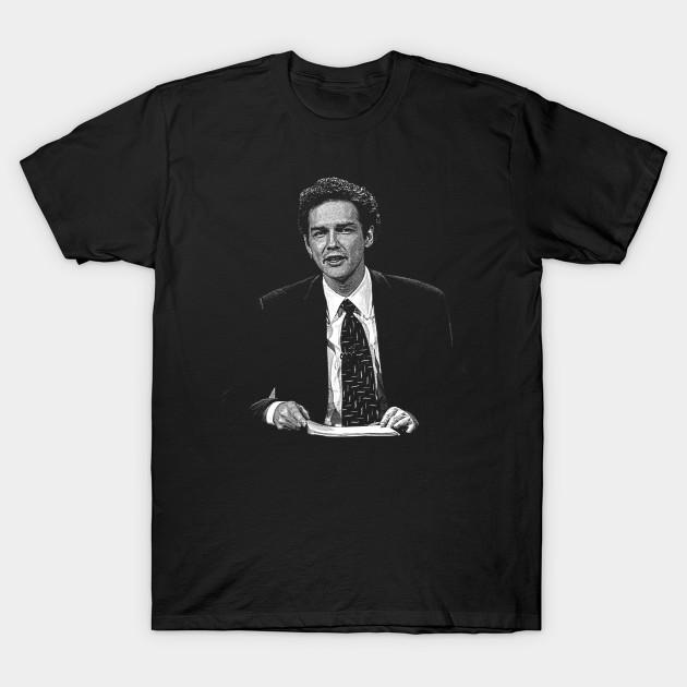 Well Tshirt Heren Zwart Print T-shirt Norm Macdonald Klassiek Vintage Geen-Knippen Transferpapier Print Katoenen T-shirt L zwart