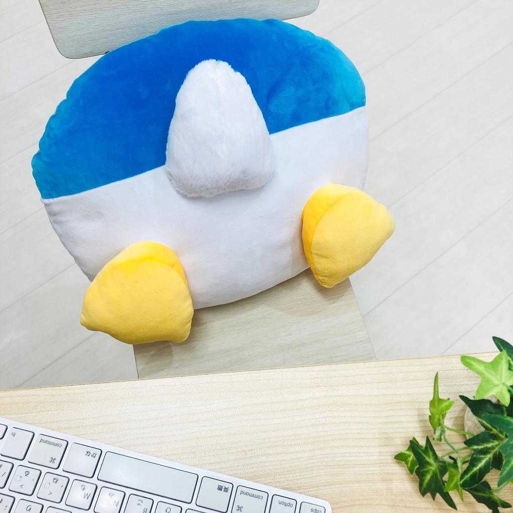 MORIPiLO Disney Donald Duck Body Pillow Back Soft and Soft To the Plush Nap Disney Morishita Pillows (Die-Cut Cushion) Touch, Toy, Pillow, Blue,