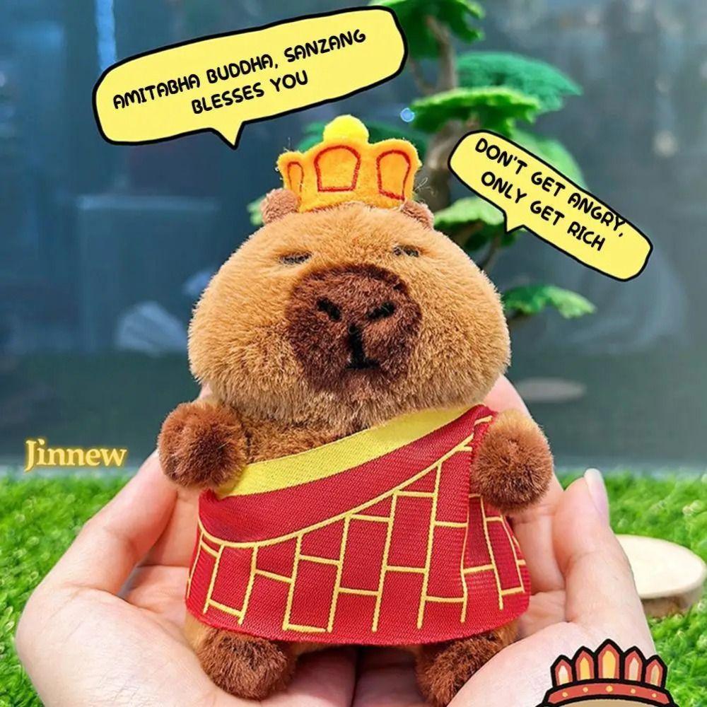 

Simulation Capybara Plush Pendant Cloth Doll Capybara Plush Toy Birthday Gift A