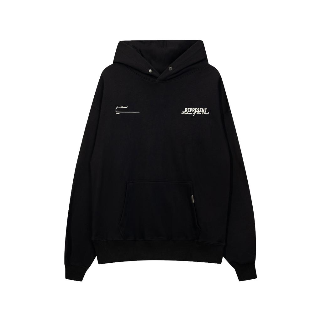 Cross-border American Trendy Brand REPRESENT Limited Letter Print Hooded Sweater Men's and Women's Bf High Street Hoodie Jacket