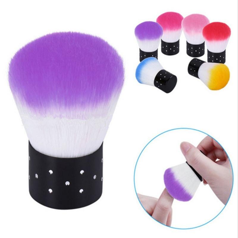 1Pcs  Nail Dust Cleaning Brush, Soft Art Nail Brush, Nail And Foot Trimming Cleaning Tools