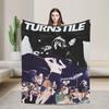 Turnstile Rockband Tourdecke Mehrere Größen Weiche Flauschige Plüsch Überwurfdecken für Couch Sofa und Bett
