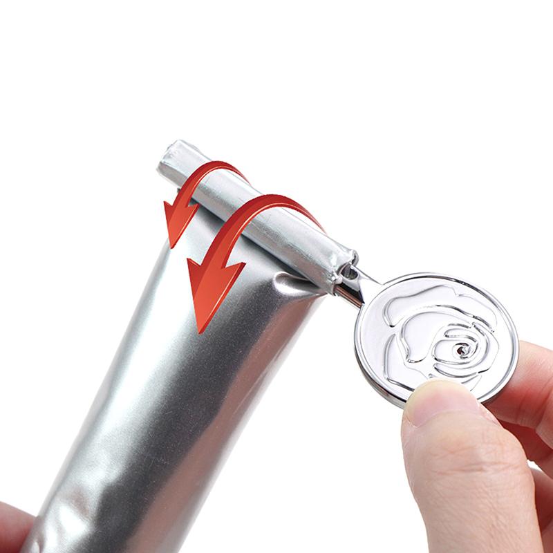 Cast Iron Toothpaste Tube Squeezer, Manual Toothpaste Dispenser, Bathroom Accessories Metal Tube Wringer, No Power Required