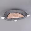 Cozy Window Cat Bed Basking Hammock Cat Perch, Suction Cup Pet Hanging Bed Solid Space Saving Sunny Seat Cat Window Perch