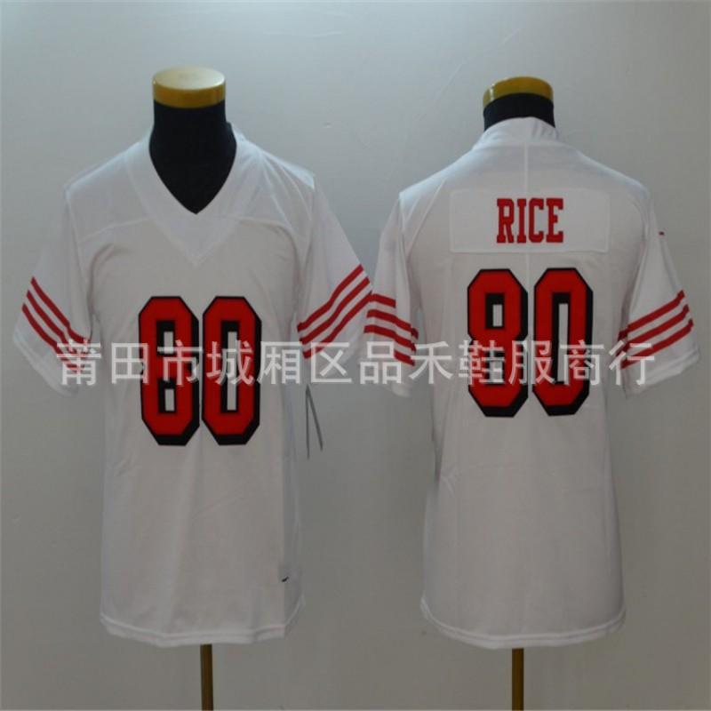 San Francisco 49ers NFL Football Jersey 29 Hufanga Cotton Sports Fan Apparel Men Women