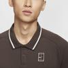 Nike Heritage Logo Pullover Short Sleeve Tennis Breathable Polo Shirt Men Polo Shirts Baroque-Brown FQ2102-237