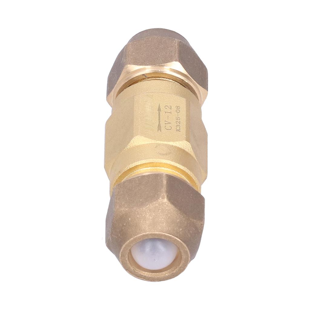 Check Valve Brass Non Return 1 Way 1 2in Threaded Pneumatic Air Compressor Accessories