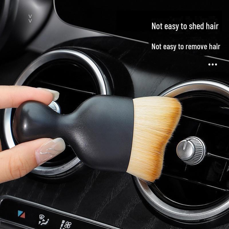 Soft Bristle Car Brush for Interior and Air Vent Dust Removal