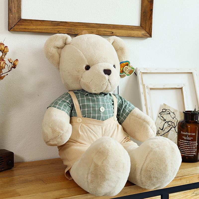 Bear Cute Plush Toy Soft Cartoon Stuffed Animal Kids Birthday Decoration Gift