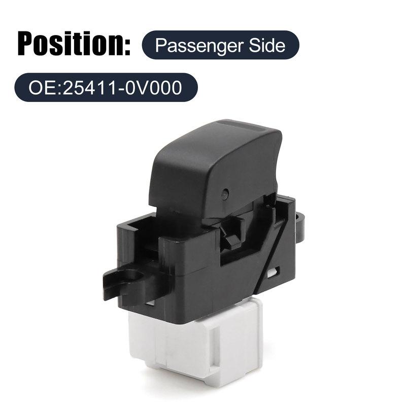 X Autohaux Auto Electric Power Window Master Switch 254110V000 for Nissan Sunny 1998-2001 Passenger Side Console Car Accessories