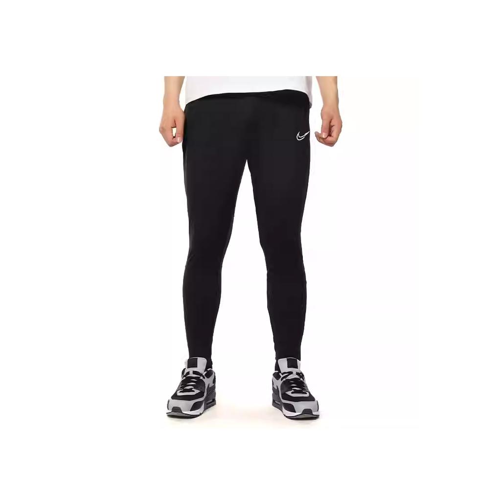 Nike Logo Print Elastic Slim-Fit Sweatpants Men Bottoms Black AQ3718-010