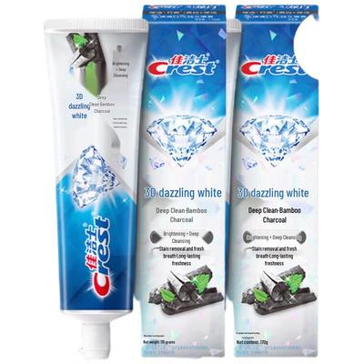 Crest 3D White Charcoal Toothpaste (Twin Pack)
