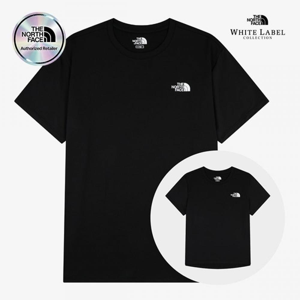 The North Face Short Sleeve Tee Blk Nt7us04j
