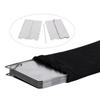 Folding Stove Windscreen 10 Plates Aluminum Camping Cooker Stove Wind  with Storage Bag