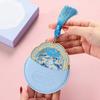 Handheld Chinese-style Pocket Mirror Portable Makeup Mirror Vintage Cosmetic Mirror  Makeup