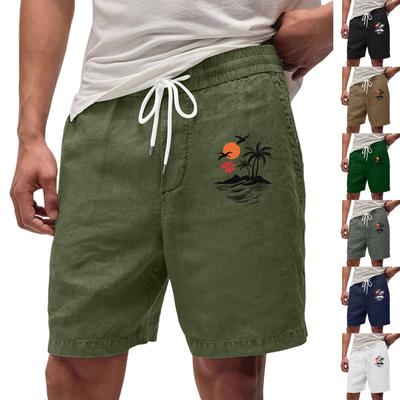 Pantalones Deportivos Holgados Casuales de Verano para Hombre Pantalones Cortos de Playa Grandes