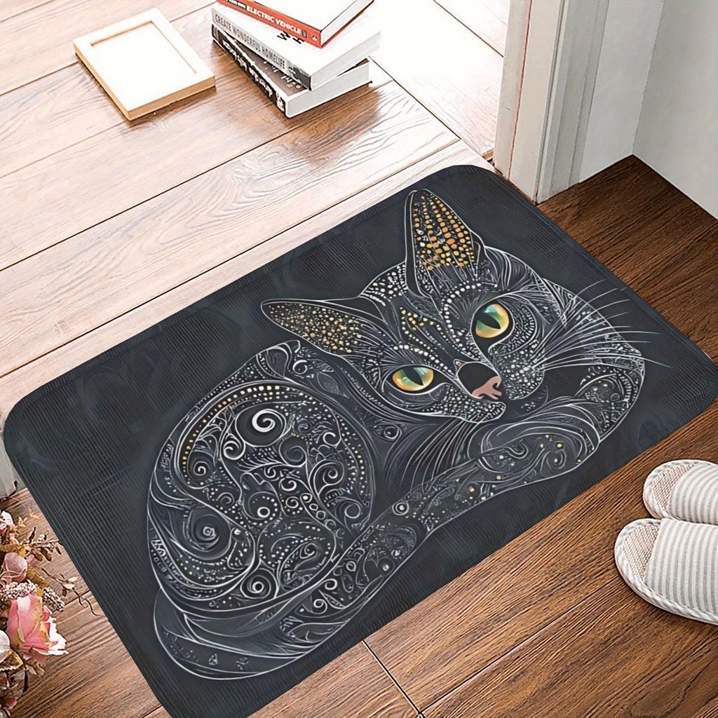 1PC Sea Turtle in Underwater Kitchen Rug Non-Slip Door Mat Pop design Bathroom Rug Bath Mat Carpet for Home Sink Laundry Decor