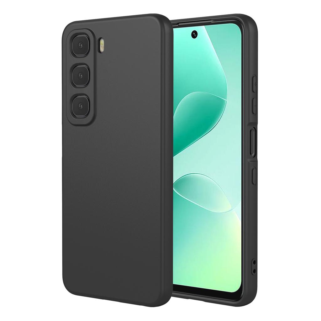 For Infinix Hot 60 5G/Hot 60i 4G Case Liquid Silicone Feel Soft TPU Protective Phone Cover