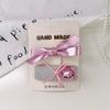 Pink Patent Leather Sweet Girl's Hair Clips - Versatile Bangs & Flyaway Hair Accessories