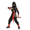 Carnival Boys Child Ninja Costume Role Play Assassin Samurai Warrior Hooded Suit Kids Halloween with Ninja Sword Fancy Dress Up