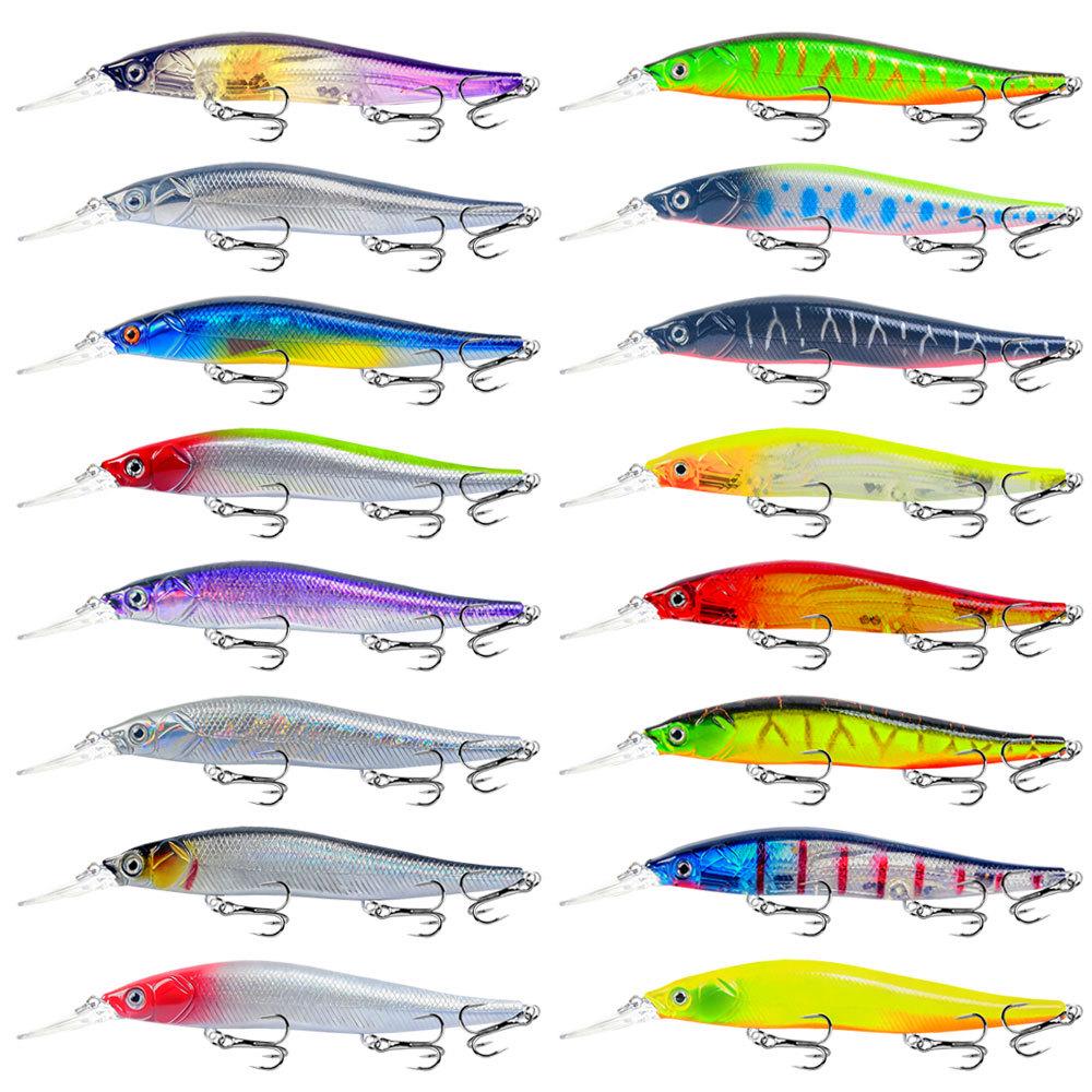 Floating Minnow Fishing Lure: Bionic Artificial Bait for Freshwater & Seawater Long Casts