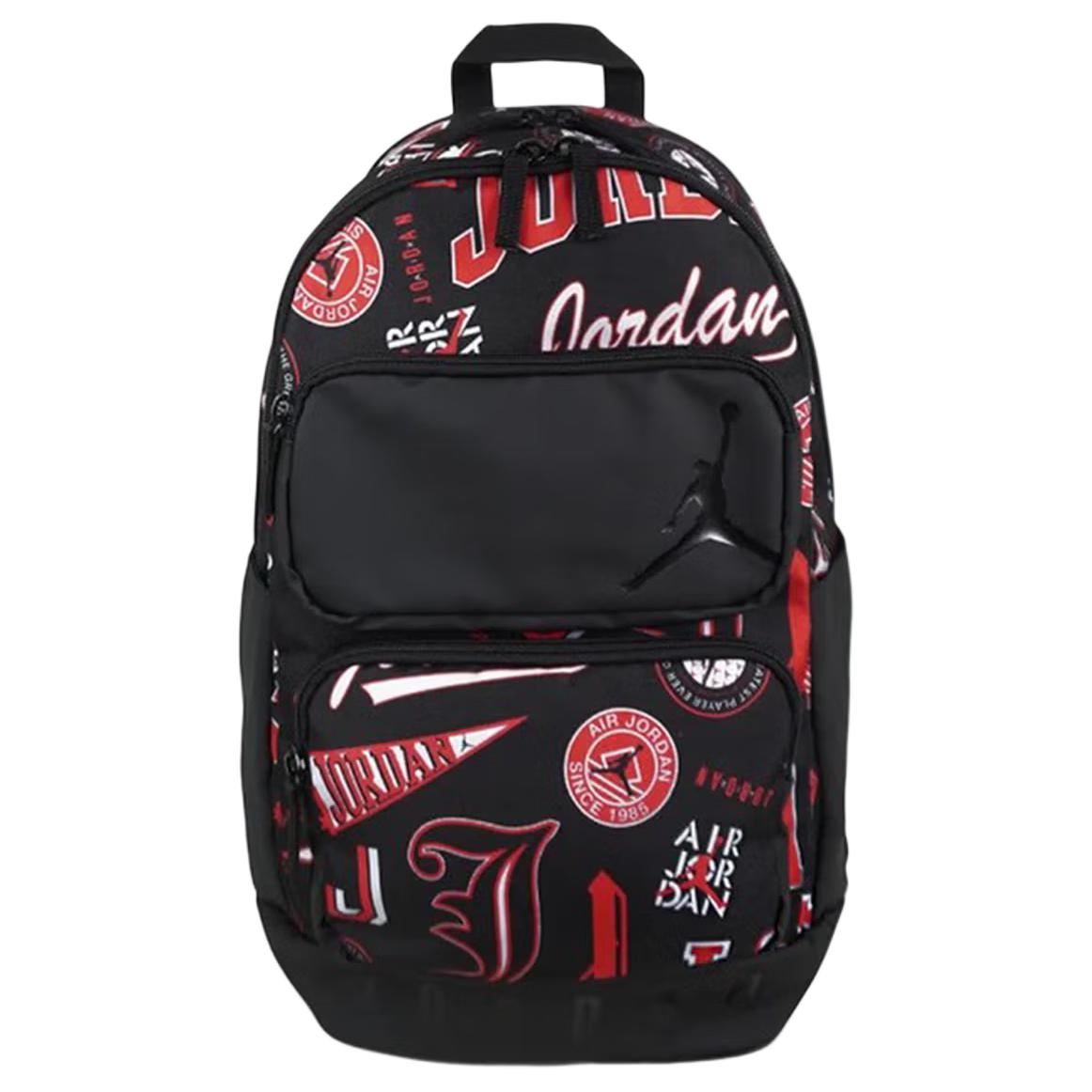 Jordan Fashionable Simple Casual Versatile Backpack Kids backpack Black HM6148-013 Black