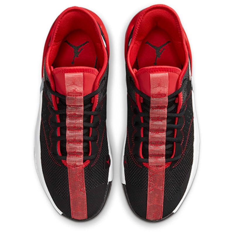 Jordan Reakční basketbalové boty Pánské Mid top Černé/Bílé/Červené Jordan CK6617-006